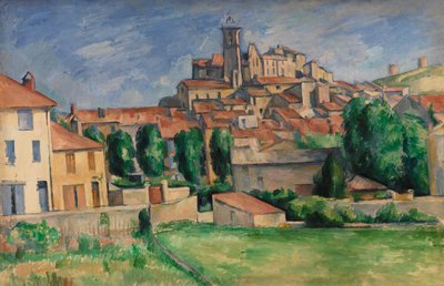 Gardanne (Vista horizontal) c.1885 de Paul Cézanne